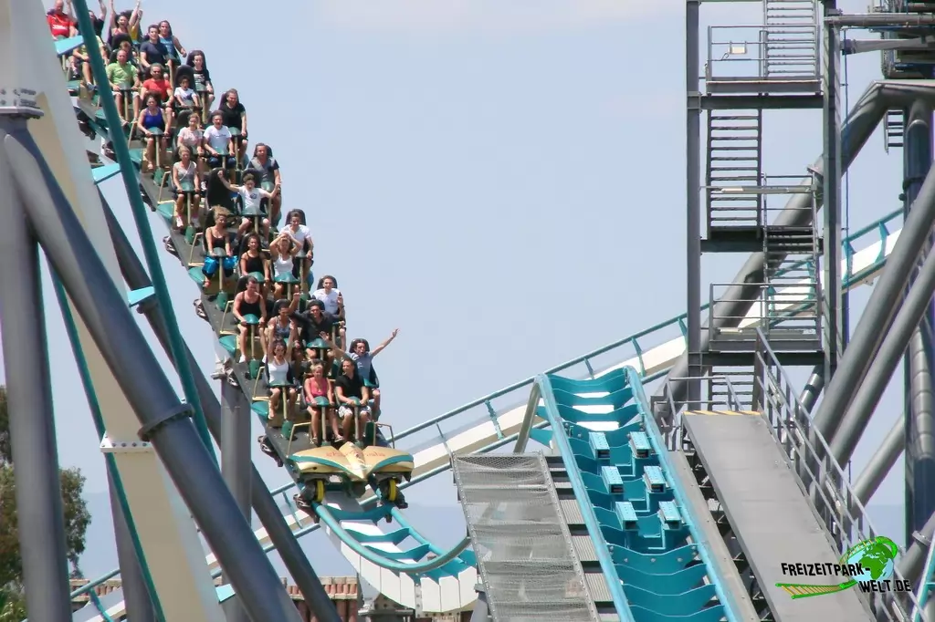 Shambhala in Port Aventura - 2015: Kurz vor der Abschlussbremse
