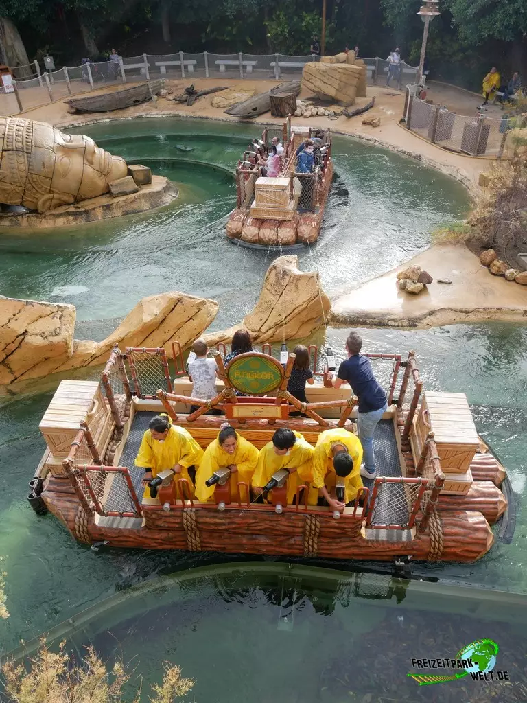 Angkor in Port Aventura - 2021: Angkor bietet wirklich viele Duelling-Elemente
