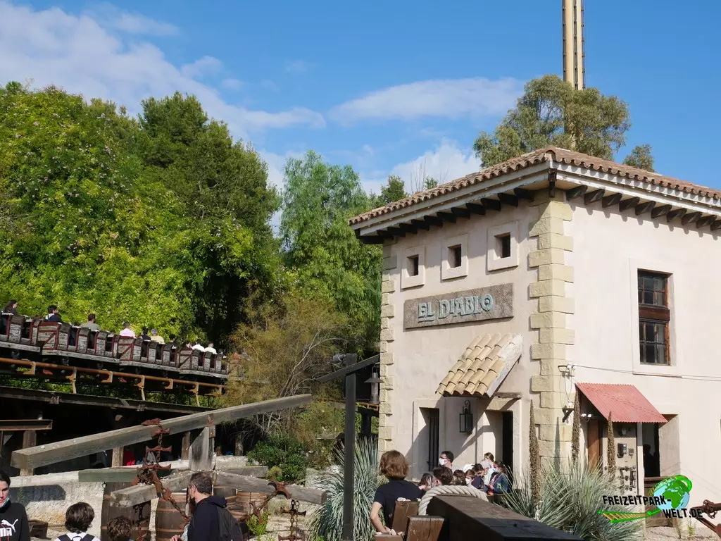 El Diablo in Port Aventura - 2021