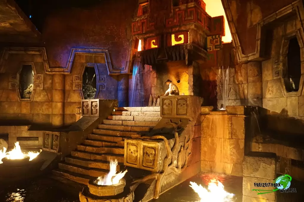 Templo del Fuego in Port Aventura - 2015