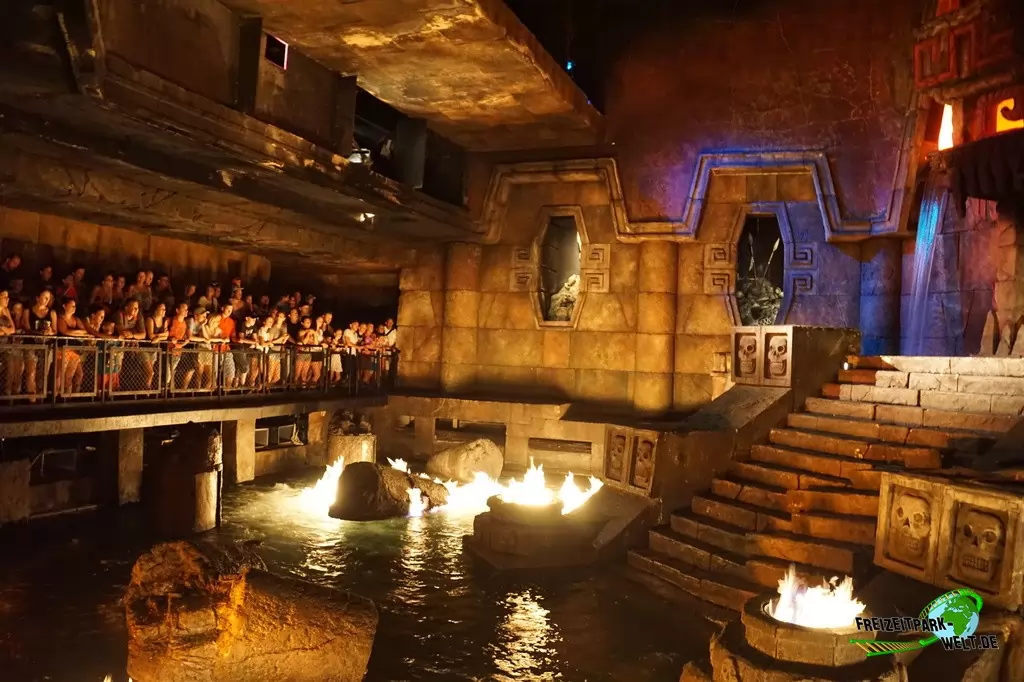 Templo del Fuego in Port Aventura - 2015