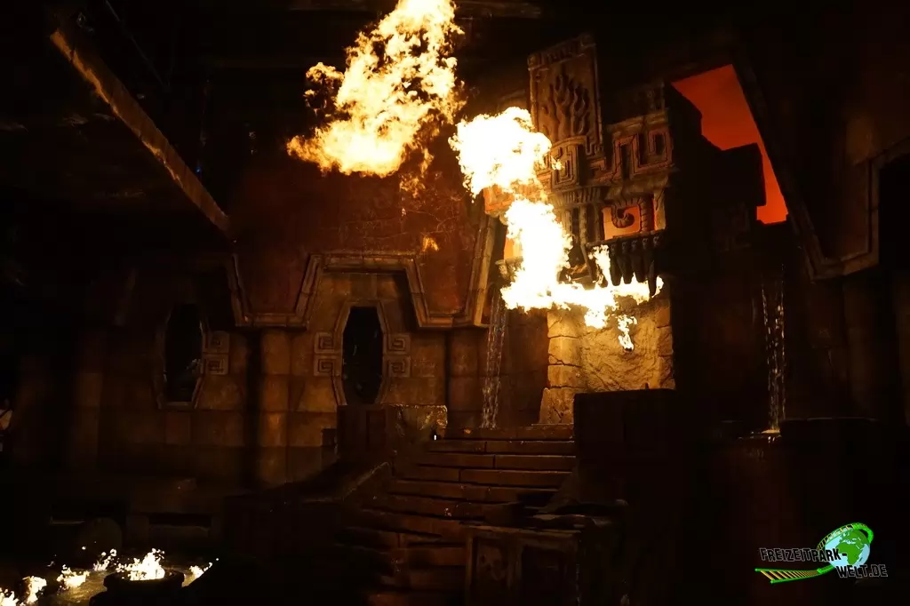Templo del Fuego in Port Aventura - 2015