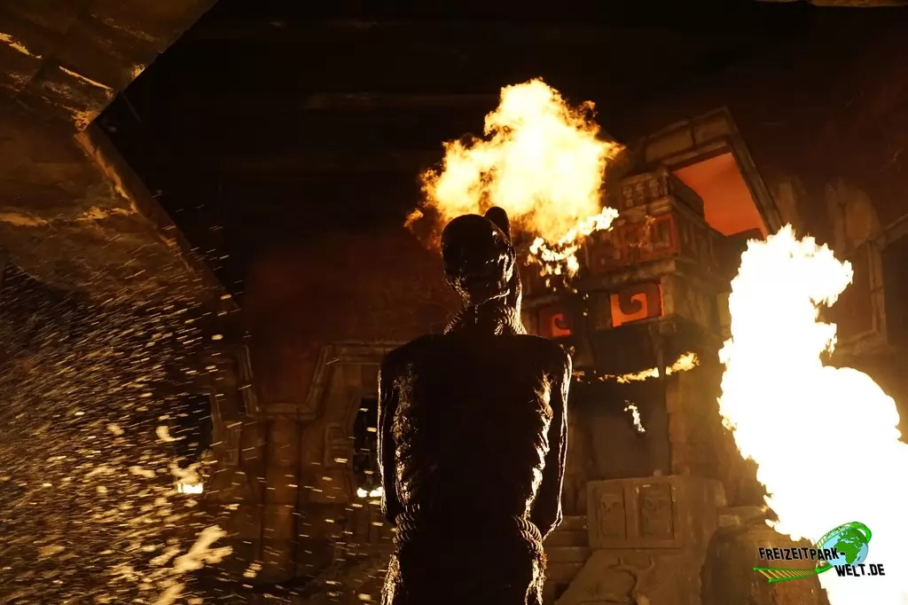 Templo del Fuego in Port Aventura - 2015