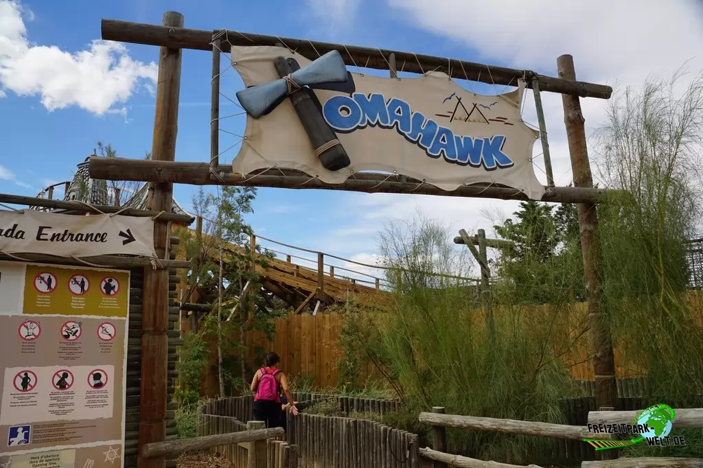 Tomahawk in Port Aventura - 2015