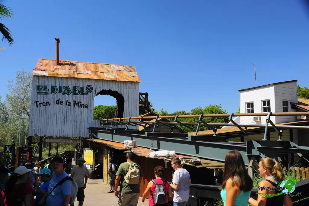El Diablo in Port Aventura - 2015
