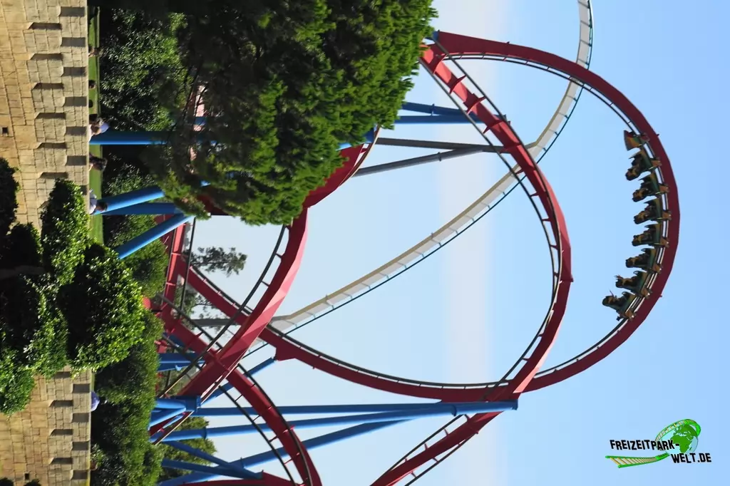 Dragon Khan in Port Aventura - 2015