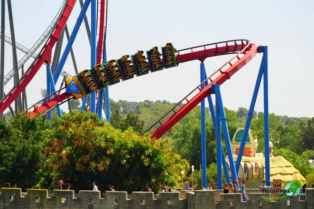 Dragon Khan in Port Aventura - 2015