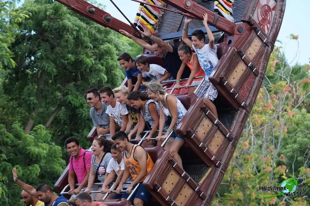 Kon-Tiki Wave in Port Aventura - 2015