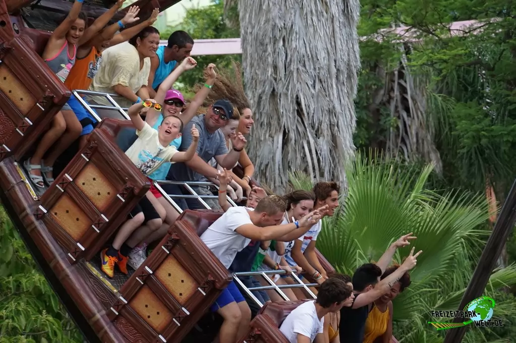 Kon-Tiki Wave in Port Aventura - 2015