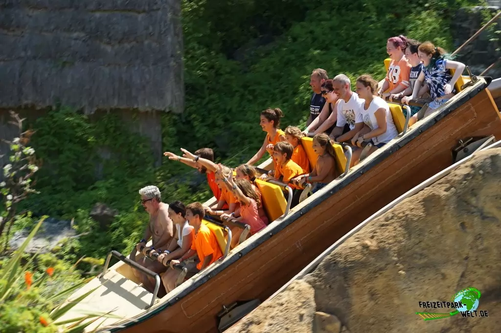 Tutuki Splash in Port Aventura - 2015