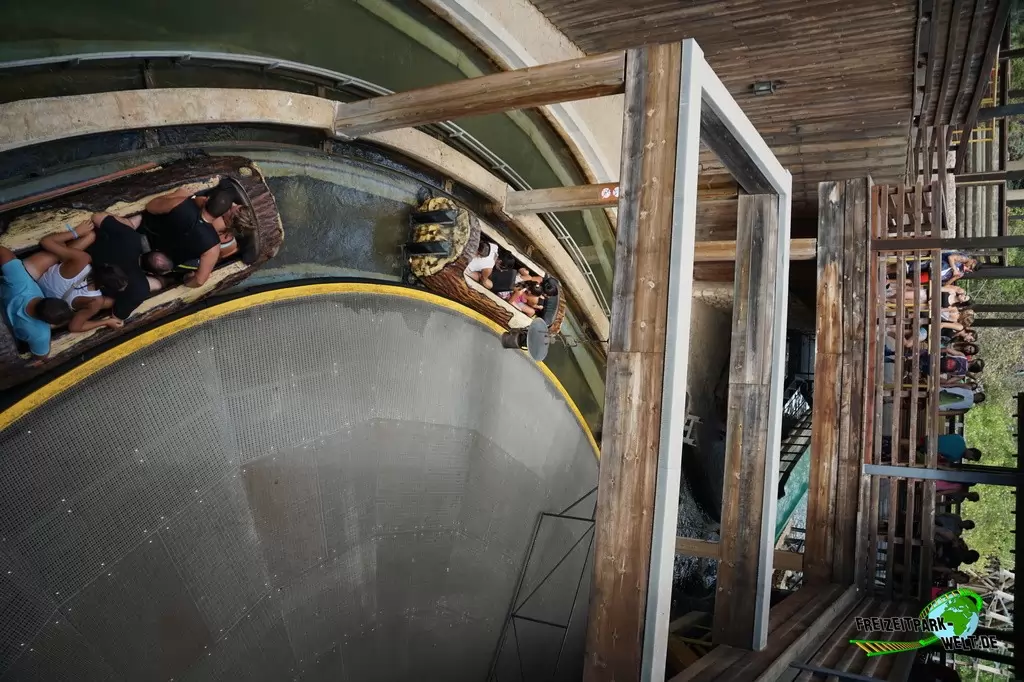 Silver River Flume in Port Aventura - 2015