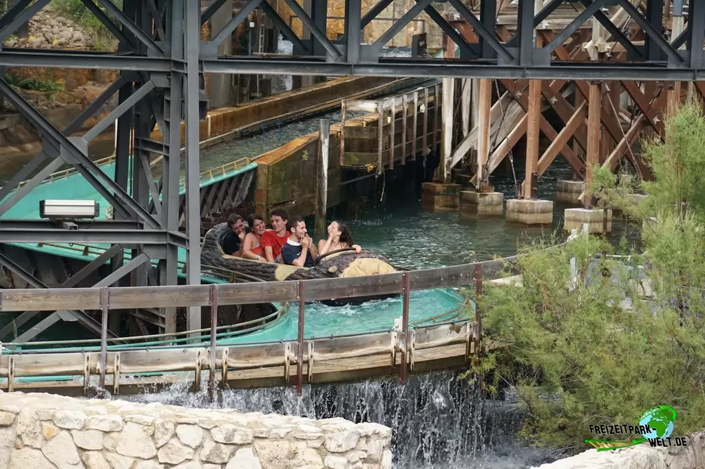 Silver River Flume in Port Aventura - 2015