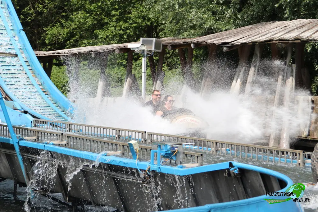 Wildwasserbahn im Erlebnispark Schloss Thurn - 2023