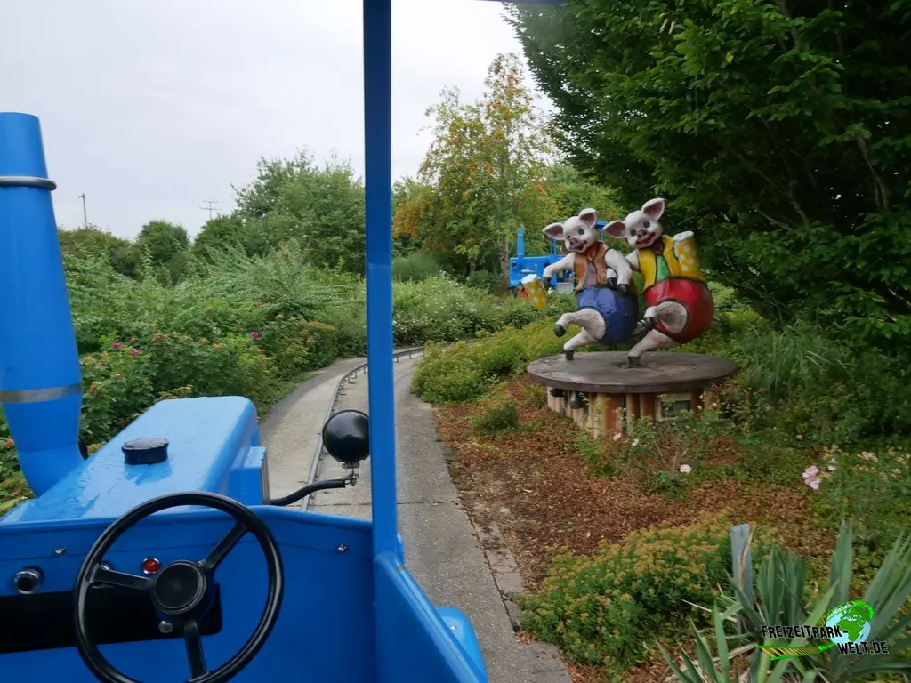 Traktorbahn im Schwaben Park - 2022