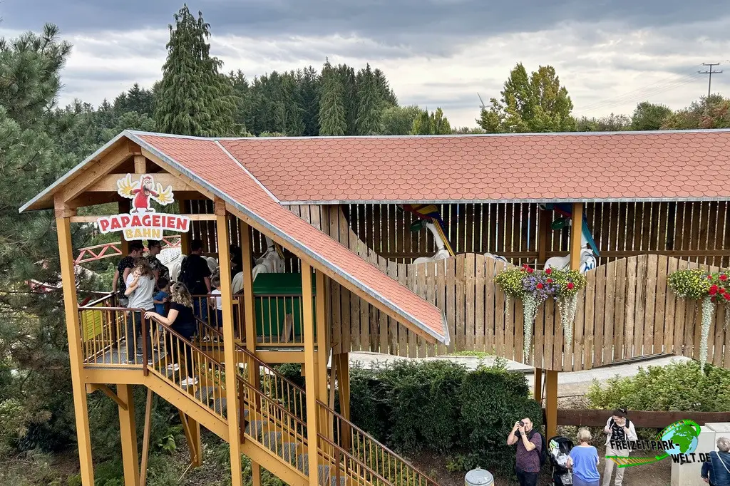 Papageienbahn im Schwaben Park - 2023