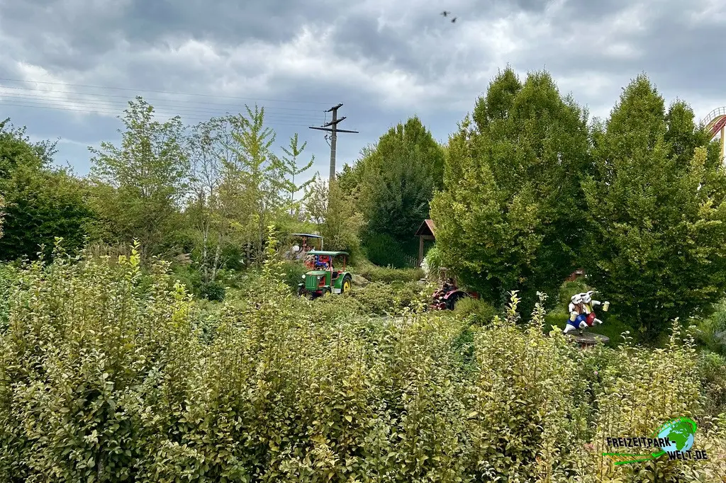 Traktorbahn im Schwaben Park - 2023
