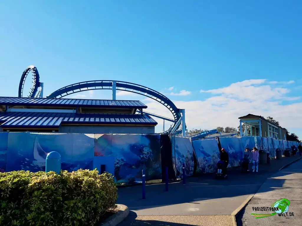 Kraken in Seaworld Orlando - 2023