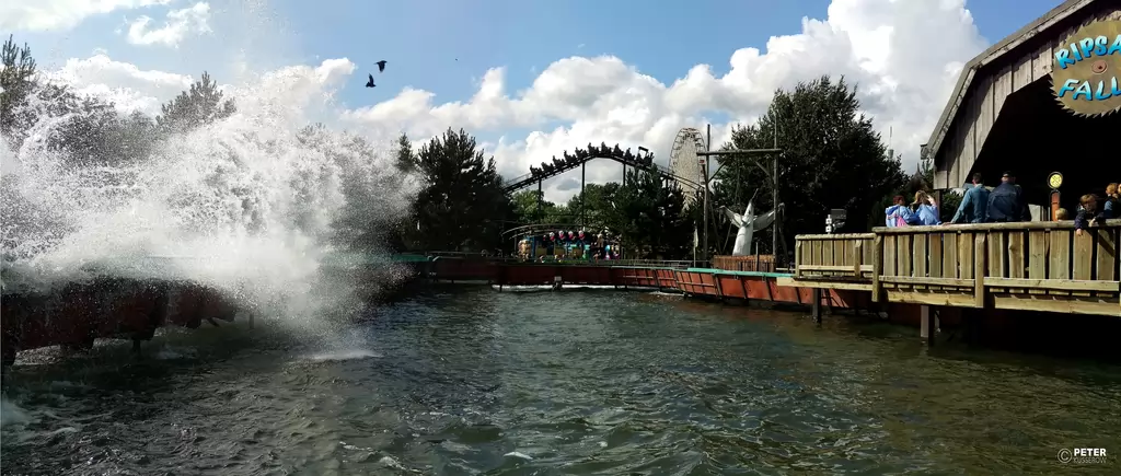 Ripsaw Falls im Attractiepark Slagharen - 2015