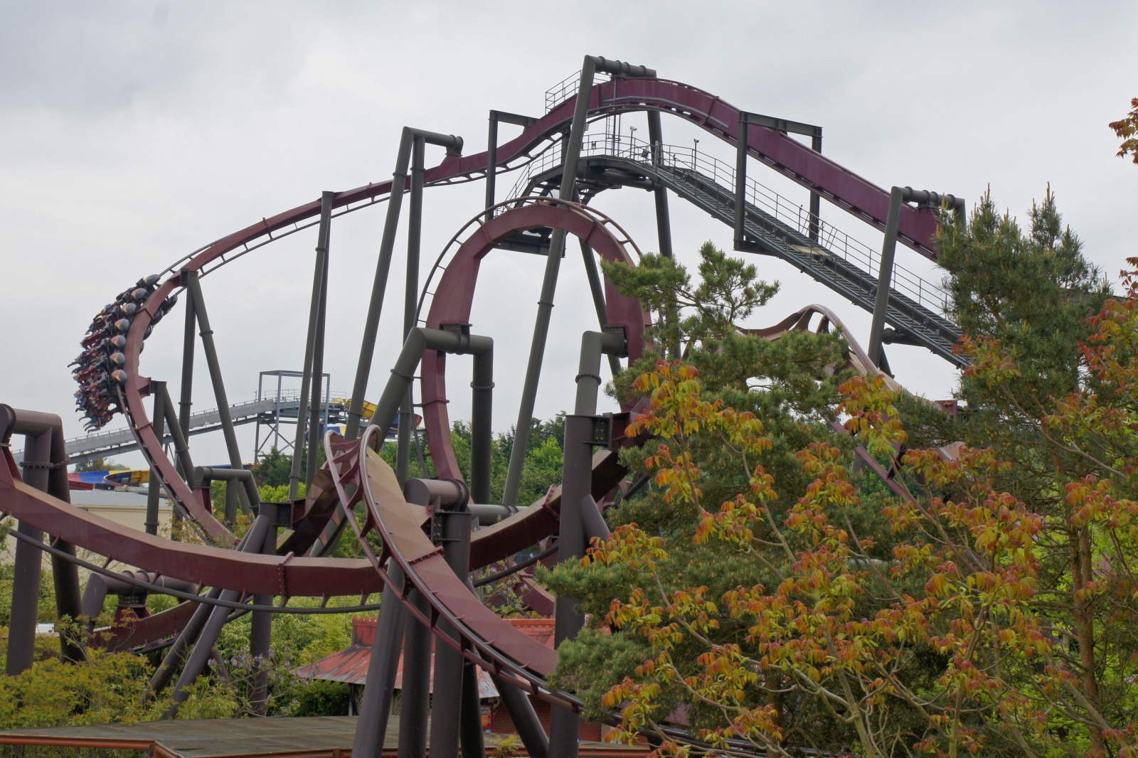 Nemesis Inferno Thorpe Park Freizeitpark Weltde 