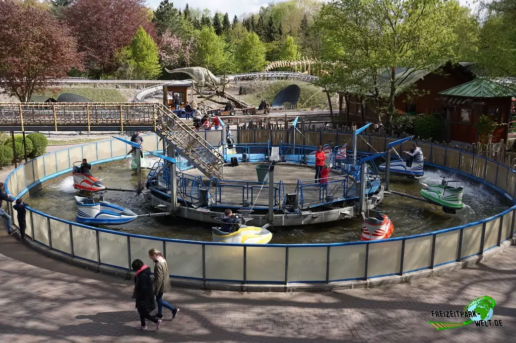 Wildwasserrondell im Tier- und Freizeitpark Thüle - 2022