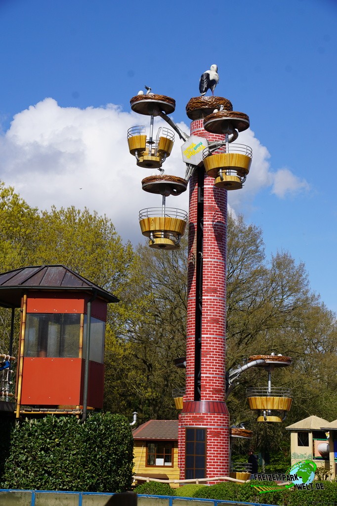 Storchenturm im Tier- und Freizeitpark Thüle - 2022