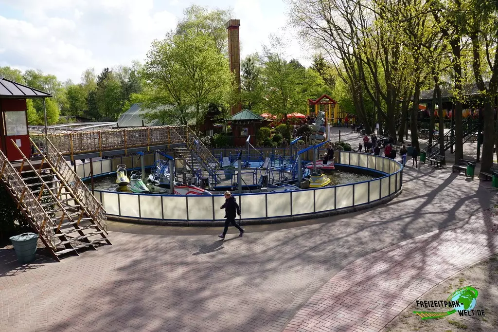 Wildwasserrondell im Tier- und Freizeitpark Thüle - 2022