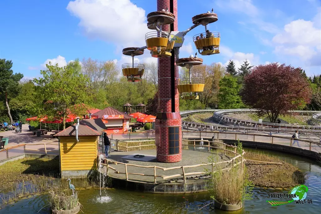 Storchenturm im Tier- und Freizeitpark Thüle - 2022