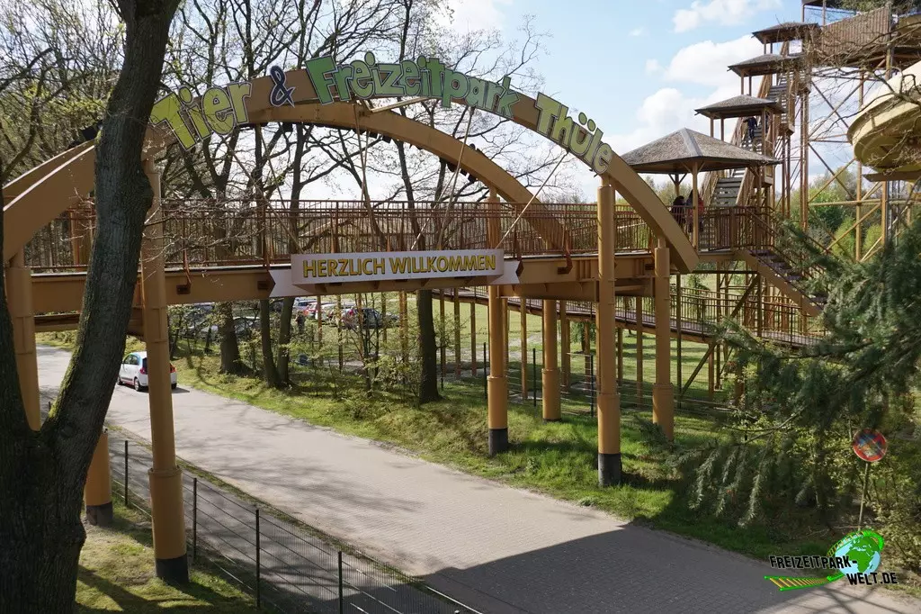 Wasserrutsche im Tier- und Freizeitpark Thüle - 2022