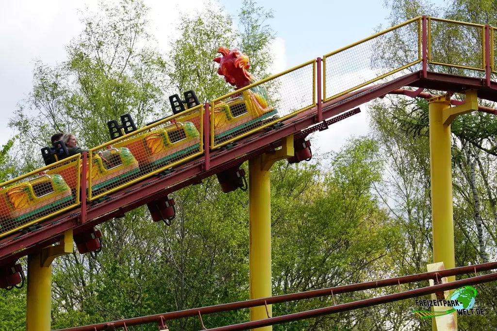 Drachenachterbahn im Tier- und Freizeitpark Thüle - 2022