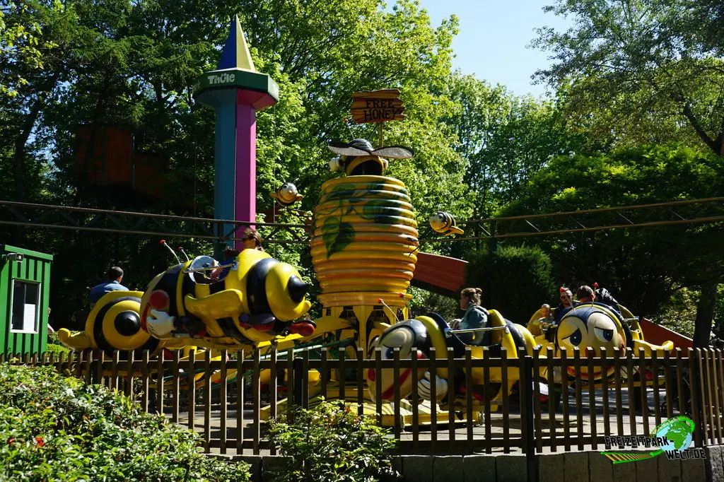 Bienenkarussell im Tier- und Freizeitpark Thüle - 2024