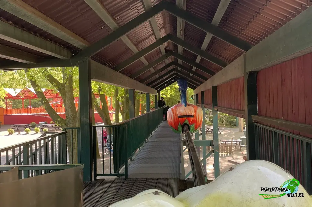 Hochbahn im Tier- und Freizeitpark Thüle - 2024