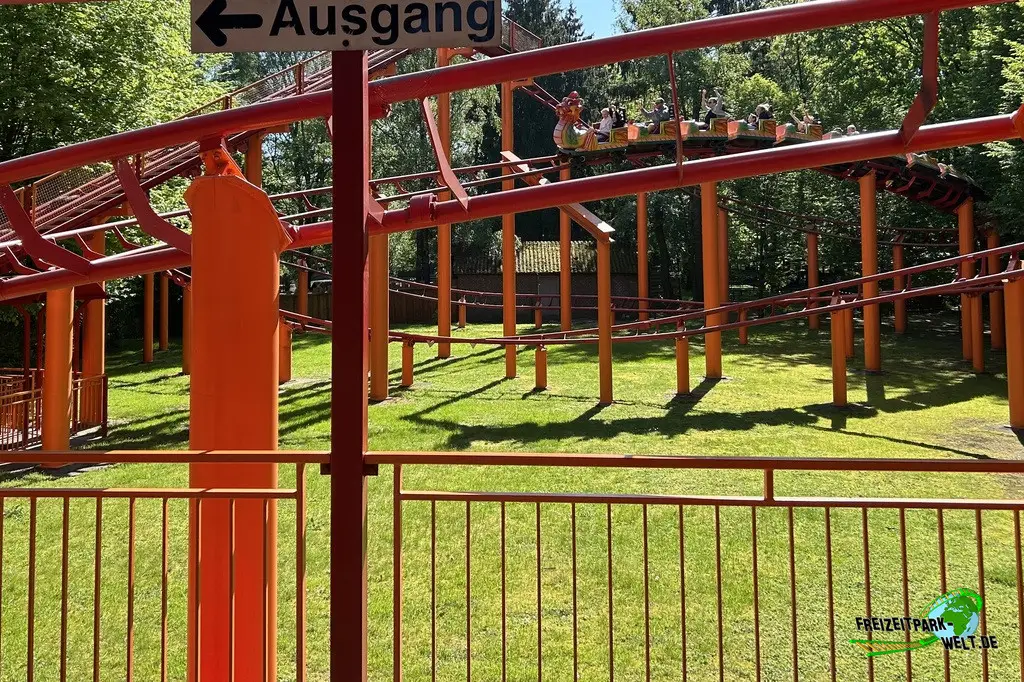 Drachenachterbahn im Tier- und Freizeitpark Thüle - 2024