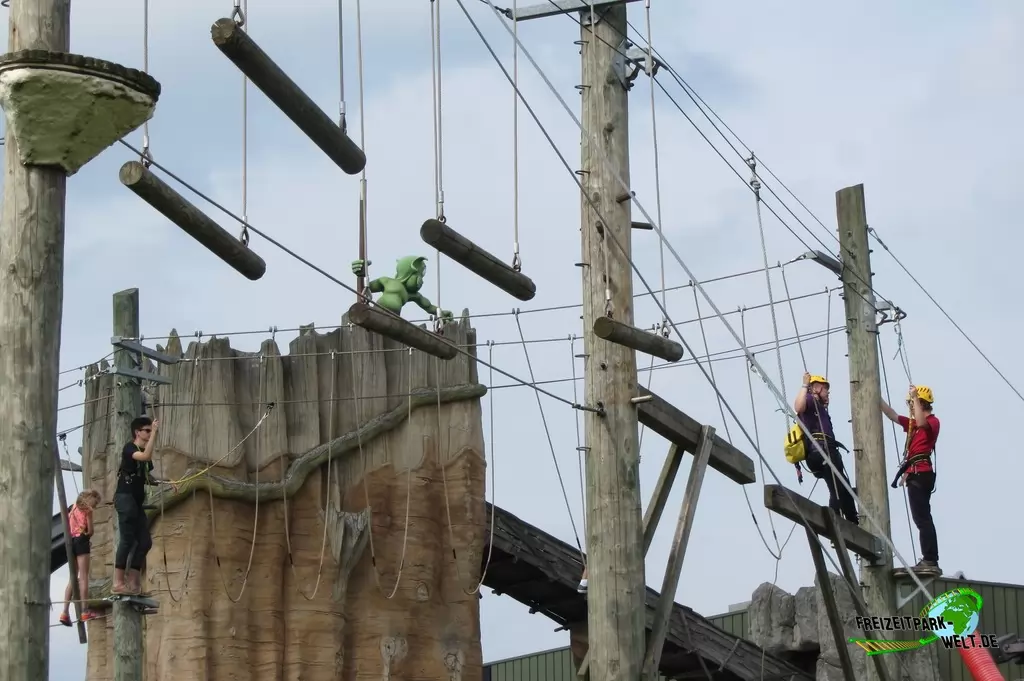 Survival-Parcours im Toverland - 2015