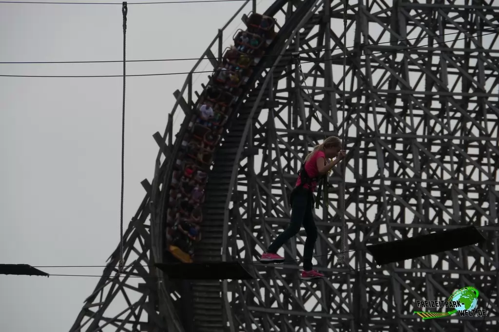 Survival-Parcours im Toverland - 2015