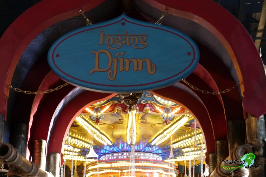 Djinn im Toverland - 2015: Besonders der Eingangsbereich wurde überarbeitet