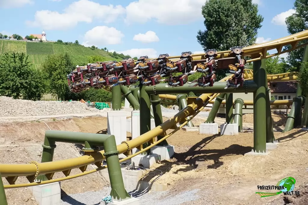 Hals-über-Kopf im Erlebnispark Tripsdrill - 2020