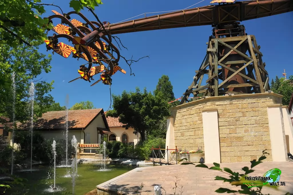 Höhenflug im Erlebnispark Tripsdrill - 2020