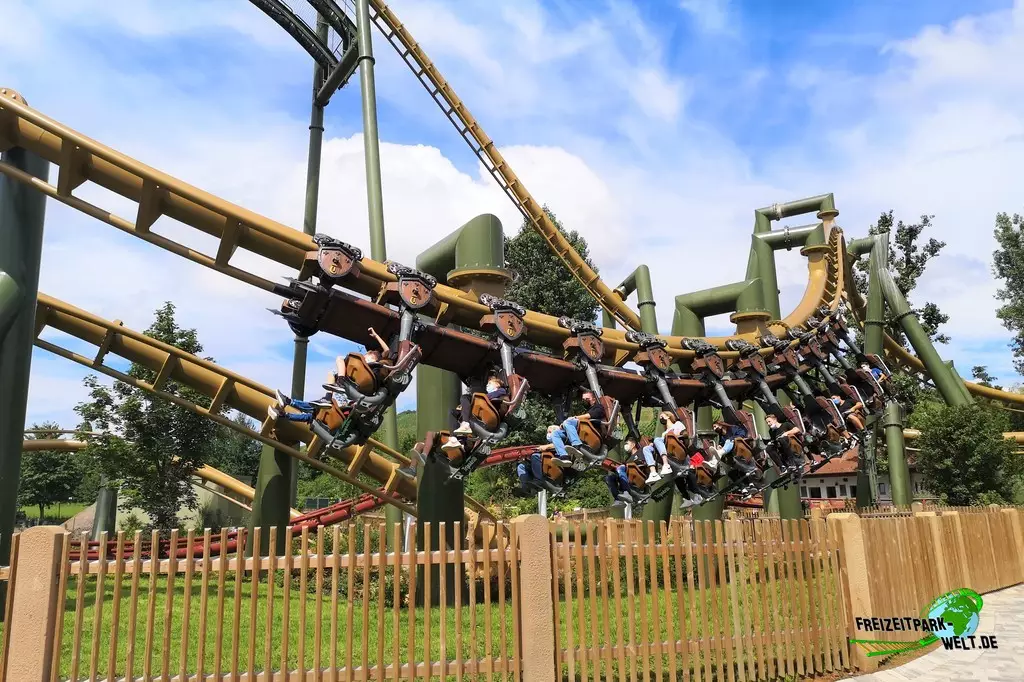 Hals-über-Kopf im Erlebnispark Tripsdrill - 2021