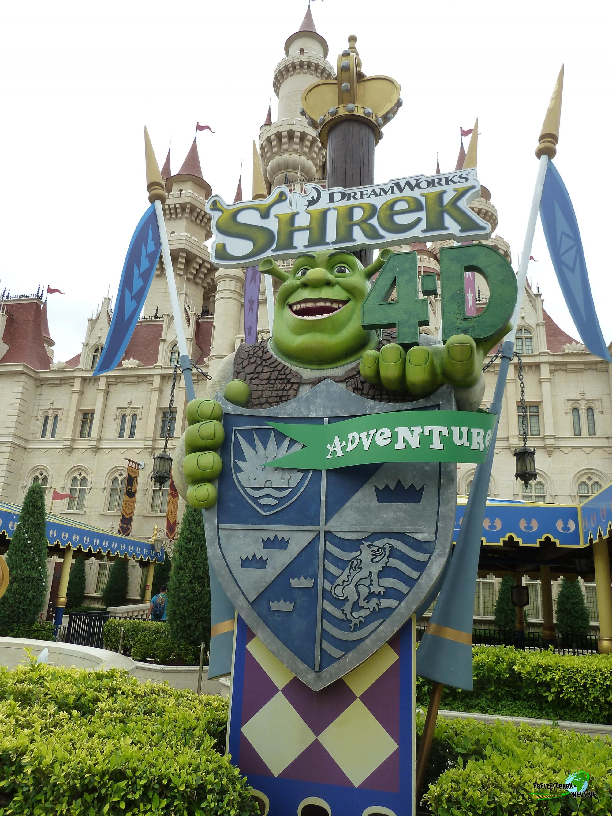 universal studios shrek 4d