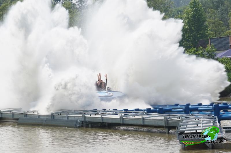 Pulsar im Walibi Belgium - 2016: Wasser, Wasser, Wasser