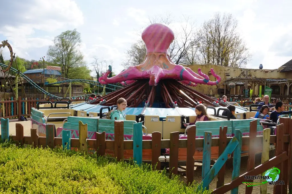 Octopus im Walibi Belgium - 2025