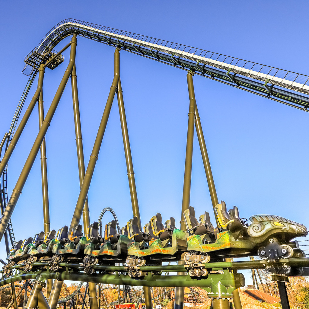Jungfernfahrt für Kondaa in Walibi Belgium - Walibi Belgium