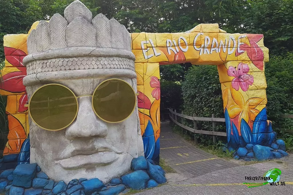 El Rio Grande im Walibi Holland - 2021