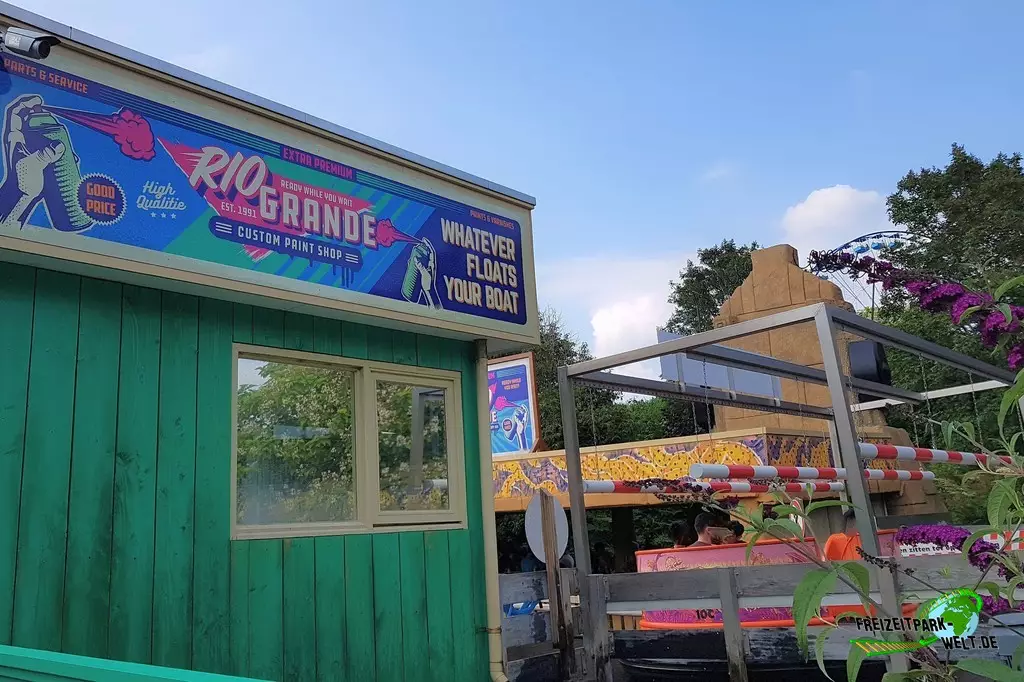El Rio Grande im Walibi Holland - 2021