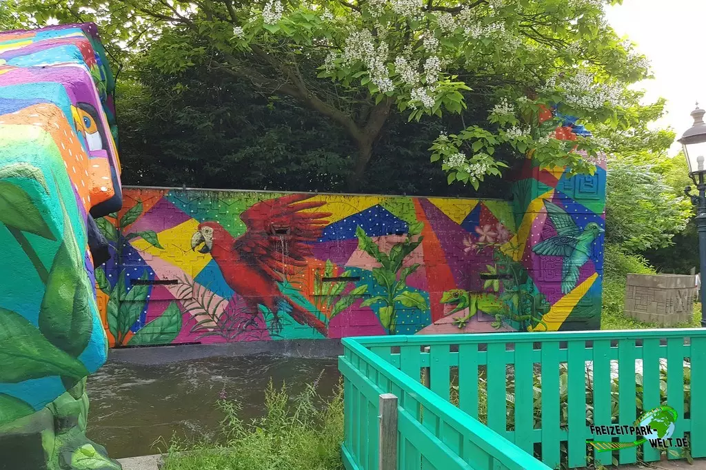 El Rio Grande im Walibi Holland - 2021