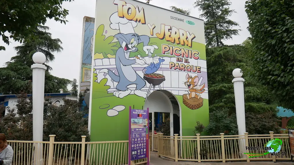 Tom & Jerry im Parque Warner Madrid - 2024
