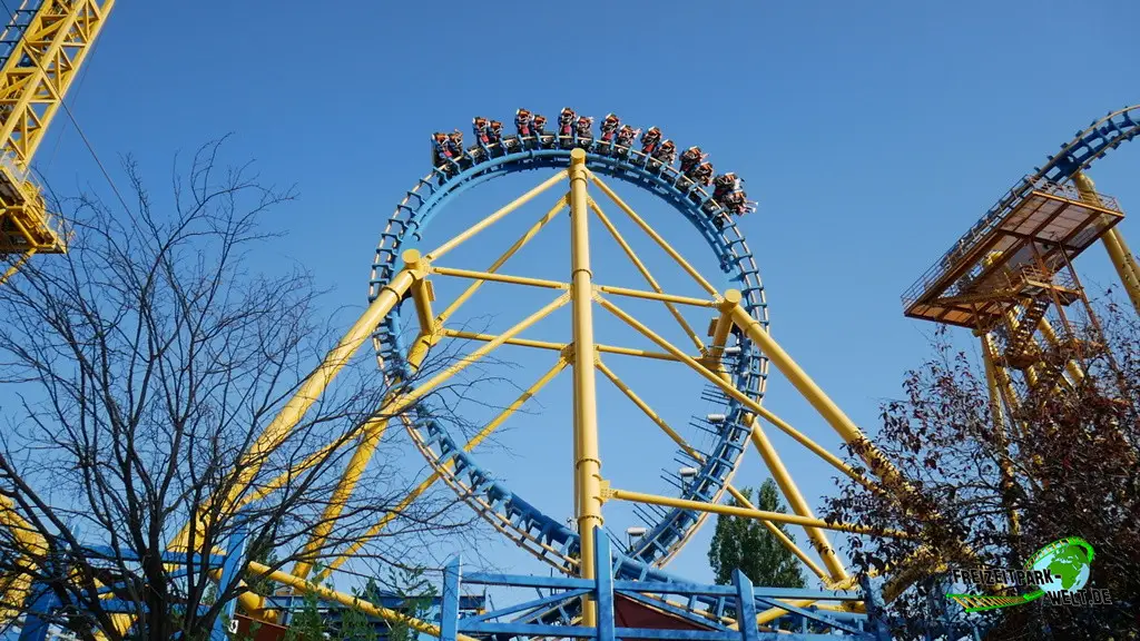 Stuntfall im Parque Warner Madrid - 2024