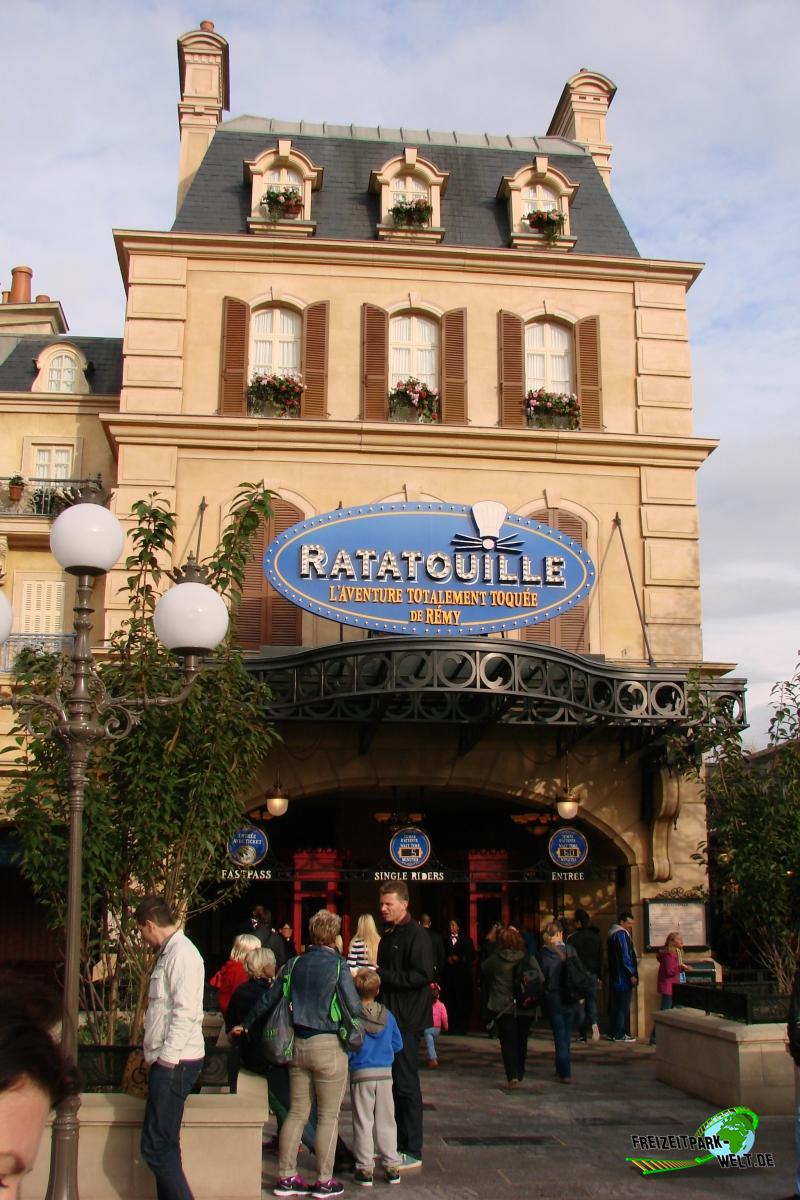 Ratatouille: The Adventure im Walt Disney Studios Paris - 2014: Eingang zur Attraktion