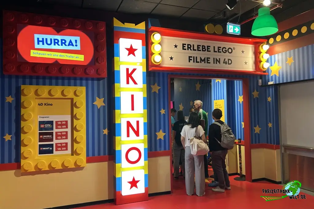 4D Kino im LEGO® Discovery Centre Hamburg - 2025
