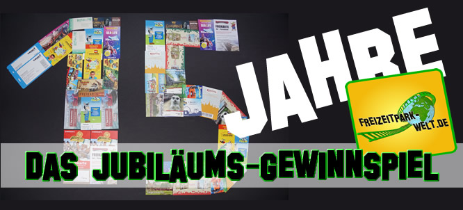 15 Jahre Freizeitpark-Welt - Das Jubiläums-Gewinnspiel